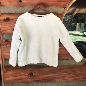 J-Crew cropped sweater